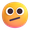 face with diagonal mouth
